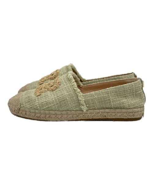 STACCATO（スタッカート）STACCATO (スタッカート) カンパリSTビーンズエスパ グリーン サイズ:22.5cmの古着・服飾アイテム