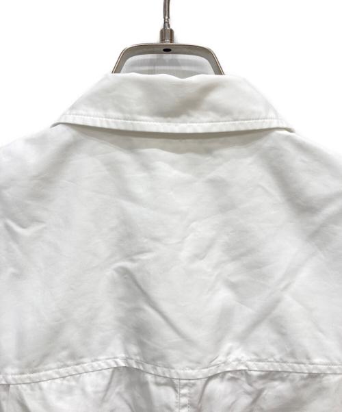 CLANE（クラネ）CLANE (クラネ) HALF SLEEVE HUGE SHIRTS ホワイト サイズ:Mの古着・服飾アイテム