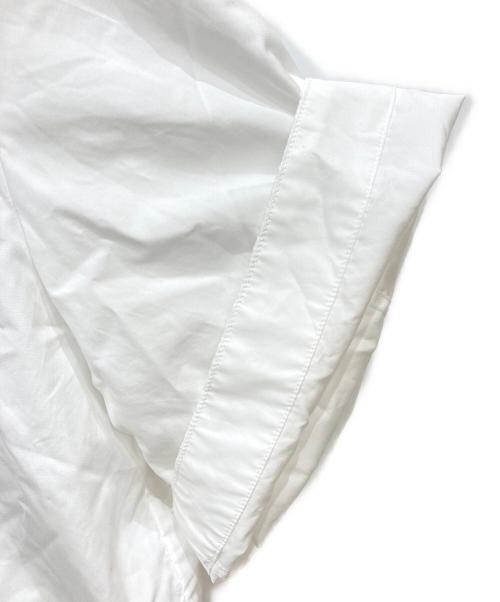 CLANE（クラネ）CLANE (クラネ) HALF SLEEVE HUGE SHIRTS ホワイト サイズ:Mの古着・服飾アイテム