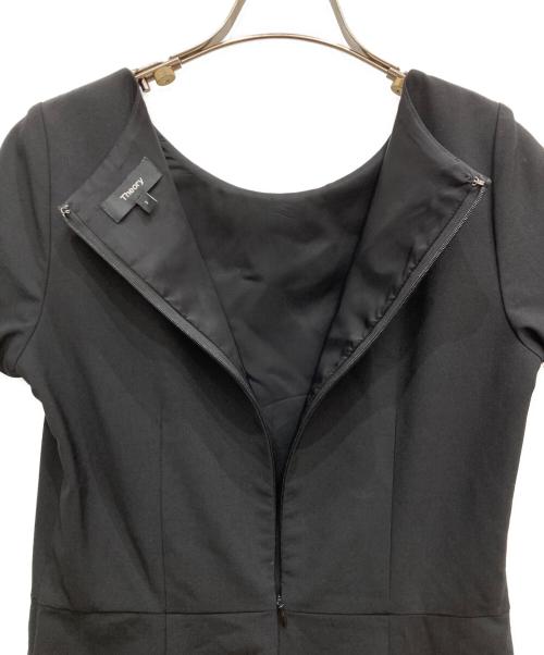 theory（セオリー）theory (セオリー) 半袖ワンピース ブラック サイズ:Mの古着・服飾アイテム