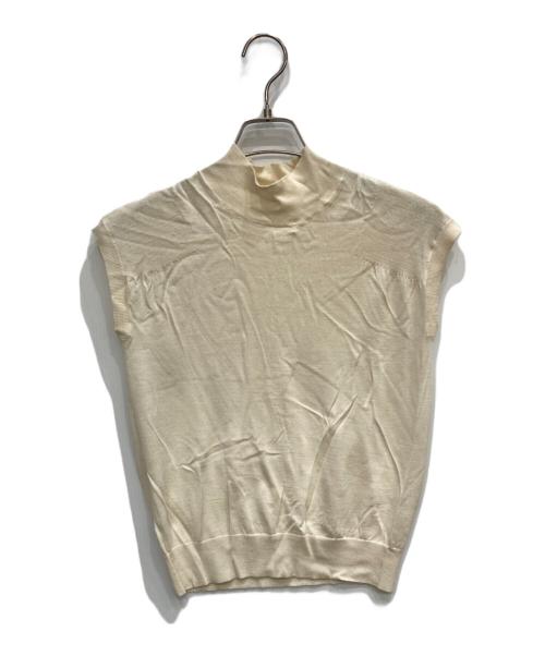 ANTEPRIMA（アンテプリマ）ANTEPRIMA (アンテプリマ) ノースリーブニット ベージュ サイズ:38の古着・服飾アイテム