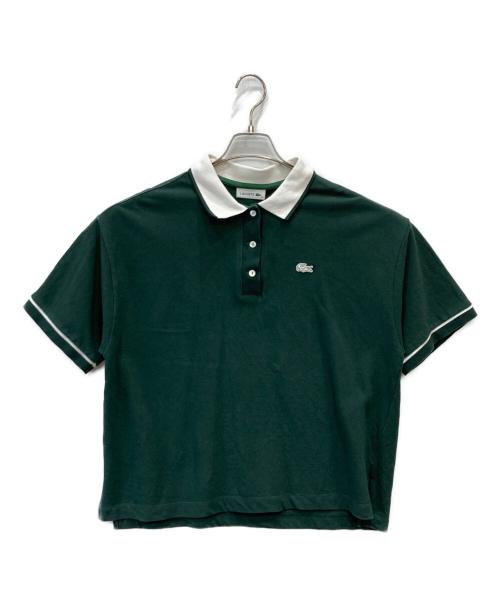 LACOSTE（ラコステ）LACOSTE (ラコステ) ポロシャツ グリーン サイズ:36の古着・服飾アイテム