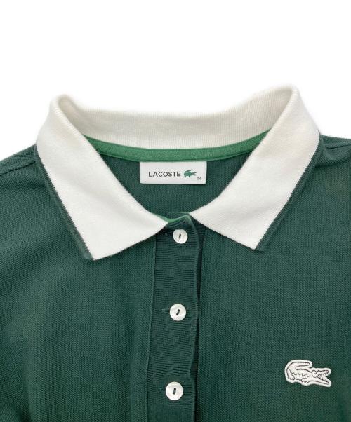 LACOSTE（ラコステ）LACOSTE (ラコステ) ポロシャツ グリーン サイズ:36の古着・服飾アイテム