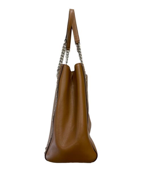 MICHAEL KORS（マイケルコース）MICHAEL KORS (マイケルコース) トートバッグ ブラウンの古着・服飾アイテム