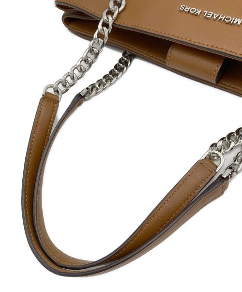 MICHAEL KORS（マイケルコース）MICHAEL KORS (マイケルコース) トートバッグ ブラウンの古着・服飾アイテム