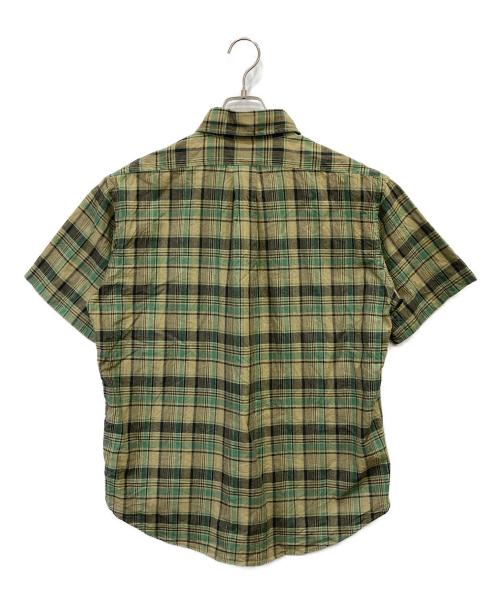 BROOKS BROTHERS（ブルックスブラザーズ）BROOKS BROTHERS (ブルックスブラザーズ) コットンマドラスチェックショートスリーブプルオーバーシャツ グリーン サイズ:Mの古着・服飾アイテム