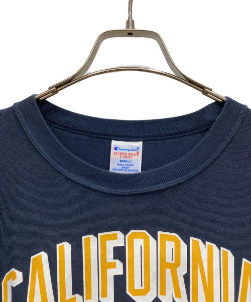 Champion REVERSE WEAVE（チャンピオン リバース ウィーブ）Champion REVERSE WEAVE (チャンピオン リバース ウィーブ) 半袖カットソー ネイビー サイズ:Sの古着・服飾アイテム
