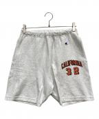 Champion REVERSE WEAVEチャンピオン リバース ウィーブ）の古着「ハーフパンツ」｜グレー