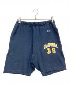 Champion REVERSE WEAVEチャンピオン リバース ウィーブ）の古着「ハーフパンツ」｜ネイビー
