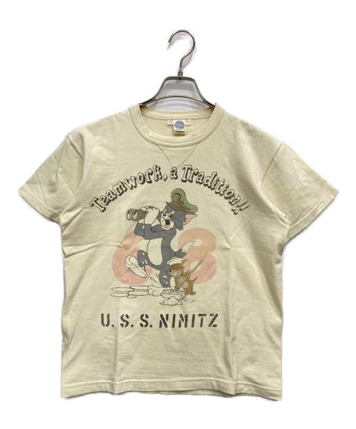 TOYS MCCOY（トイズマッコイ）TOYS MCCOY (トイズマッコイ) 半袖カットソー アイボリー サイズ:Sの古着・服飾アイテム