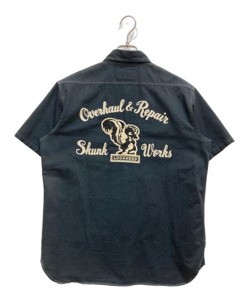 BUZZ RICKSON'S（バズリクソンズ）BUZZ RICKSON'S (バズリクソンズ) Skunk Works  ワークシャツ ブラック サイズ:Mの古着・服飾アイテム