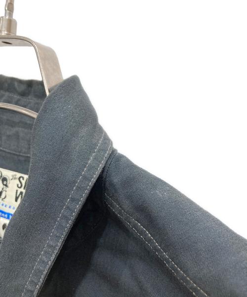 BUZZ RICKSON'S（バズリクソンズ）BUZZ RICKSON'S (バズリクソンズ) Skunk Works  ワークシャツ ブラック サイズ:Mの古着・服飾アイテム