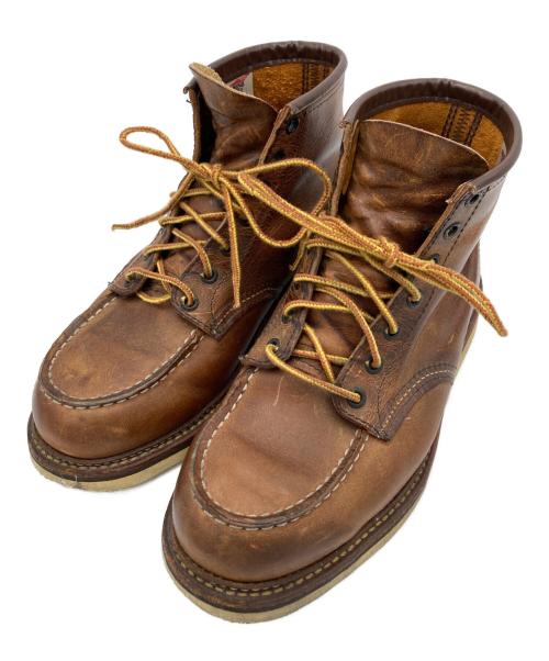 RED WING（レッドウィング）RED WING (レッドウィング) 6-inch Classic Moc ブラウン サイズ:26CMの古着・服飾アイテム