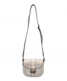 COACH（コーチ）の古着「ショルダーバッグ」｜ベージュ
