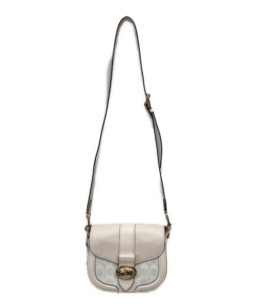 COACH（コーチ）COACH (コーチ) ショルダーバッグ ベージュの古着・服飾アイテム