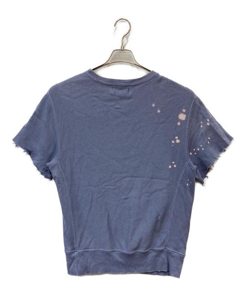 POLO RALPH LAUREN（ポロ・ラルフローレン）POLO RALPH LAUREN (ポロ・ラルフローレン) ハーフスリーブスウェット ブルー サイズ:Lの古着・服飾アイテム