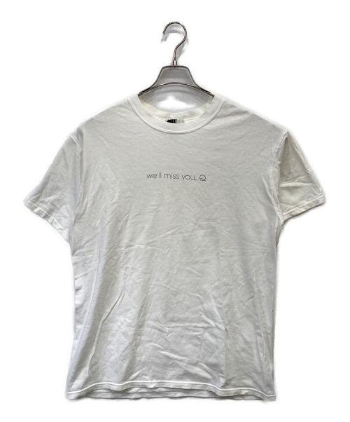 MORE ABOUT LESS（モアアバウトレス）MORE ABOUT LESS (モアアバウトレス) ONEITA (オニータ) プリントTシャツ ホワイト サイズ:Lの古着・服飾アイテム