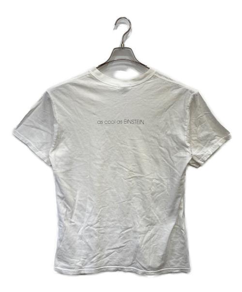 MORE ABOUT LESS（モアアバウトレス）MORE ABOUT LESS (モアアバウトレス) ONEITA (オニータ) プリントTシャツ ホワイト サイズ:Lの古着・服飾アイテム