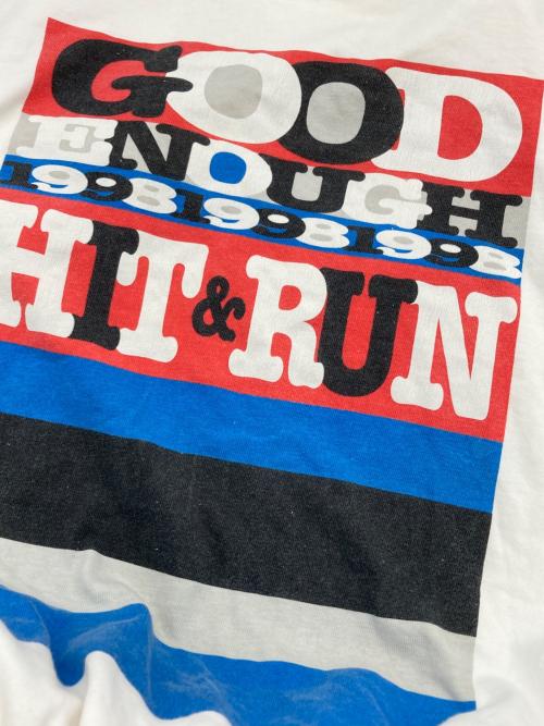 GOODENOUGH（グッドイナフ）GOODENOUGH (グッドイナフ) Hanes (ヘインズ) プリントTシャツ ホワイト サイズ:Mの古着・服飾アイテム