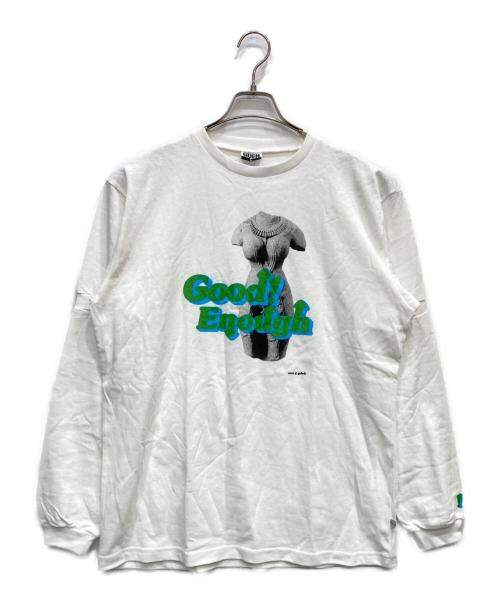 GOODENOUGH（）GOODENOUGH (グッドイナフ) プリントカットソー ホワイト サイズ:Ⅼの古着・服飾アイテム