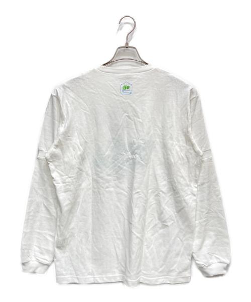 GOODENOUGH（）GOODENOUGH (グッドイナフ) プリントカットソー ホワイト サイズ:Ⅼの古着・服飾アイテム