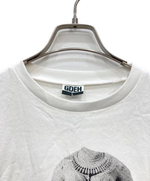 GOODENOUGH（）GOODENOUGH (グッドイナフ) プリントカットソー ホワイト サイズ:Ⅼの古着・服飾アイテム