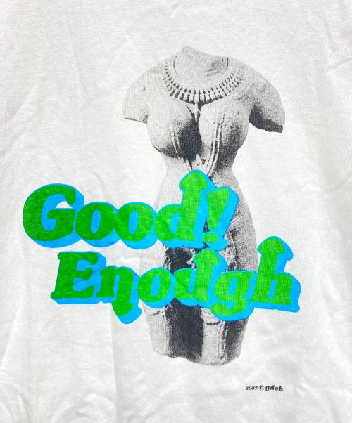 GOODENOUGH（）GOODENOUGH (グッドイナフ) プリントカットソー ホワイト サイズ:Ⅼの古着・服飾アイテム
