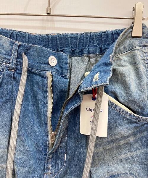 CLIP.TAB（クリップタブ）CLIP.TAB (クリップタブ) スラブデニムペインターパンツ インディゴ サイズ:2 未使用品の古着・服飾アイテム