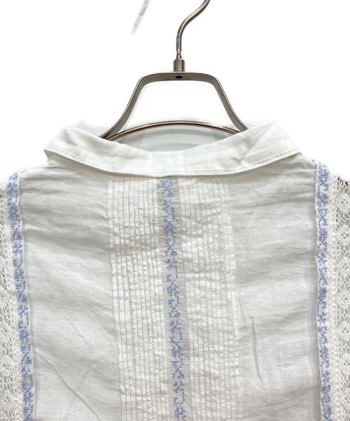 tumugu（ツムグ）tumugu (ツムグ) カディコットンブラウス ホワイト サイズ:FREE 未使用品の古着・服飾アイテム