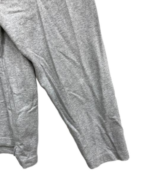 Calvin Klein Jeans（カルバンクラインジーンズ）Calvin Klein Jeans (カルバンクラインジーンズ) 長袖ポロシャツ グレー サイズ:Mの古着・服飾アイテム