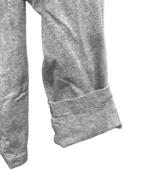 Calvin Klein Jeans（カルバンクラインジーンズ）Calvin Klein Jeans (カルバンクラインジーンズ) 長袖ポロシャツ グレー サイズ:Mの古着・服飾アイテム