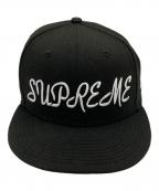SUPREME×New Eraシュプリーム×ニューエラ）の古着「キャップ」｜ブラック