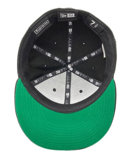 SUPREME（シュプリーム）Supreme (シュプリーム) New Era (ニューエラ) キャップ ブラックの古着・服飾アイテム