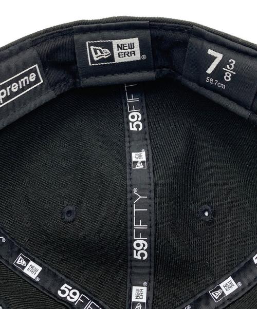 SUPREME（シュプリーム）Supreme (シュプリーム) New Era (ニューエラ) キャップ ブラックの古着・服飾アイテム