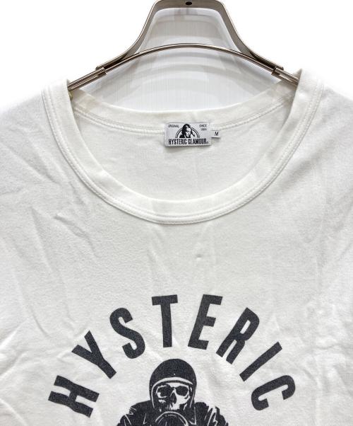 Hysteric Glamour（ヒステリックグラマー）Hysteric Glamour (ヒステリックグラマー) プリントTシャツ ホワイト サイズ:Mの古着・服飾アイテム