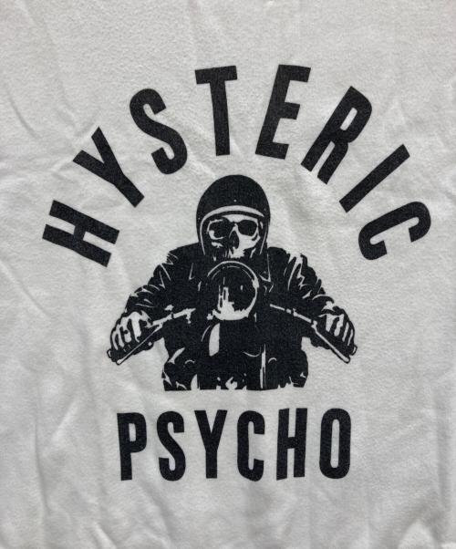 Hysteric Glamour（ヒステリックグラマー）Hysteric Glamour (ヒステリックグラマー) プリントTシャツ ホワイト サイズ:Mの古着・服飾アイテム