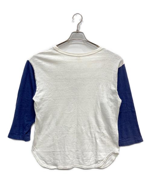 WAREHOUSE（ウエアハウス）WAREHOUSE (ウエアハウス) ロングスリーブカットソー ホワイト サイズ:Mの古着・服飾アイテム