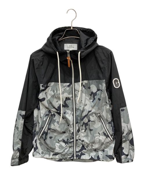 COACH（コーチ）COACH (コーチ) 迷彩ジャケット グレー サイズ:Sの古着・服飾アイテム