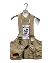 Aape BY A BATHING APE（エーエイプ バイ アベイシングエイプ）の古着「フィッシンベスト」｜ベージュ