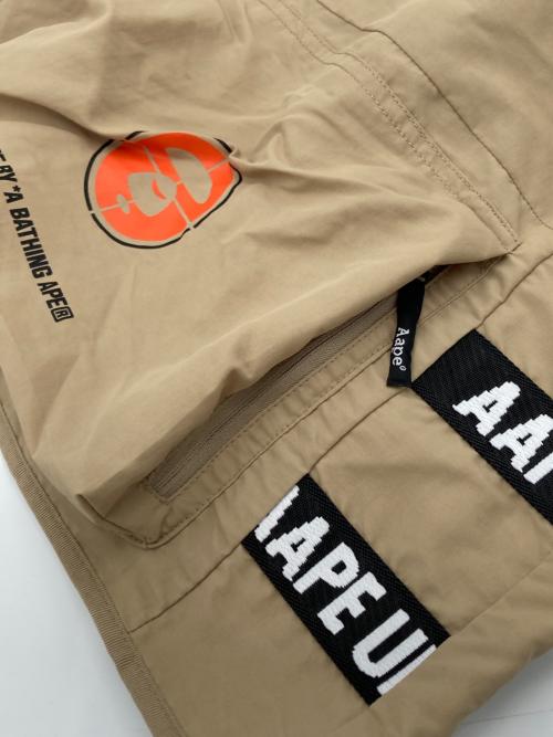 Aape BY A BATHING APE（エーエイプ バイ アベイシングエイプ）AAPE BY A BATHING APE (エーエイプ バイ アベイシングエイプ) フィッシンベスト ベージュ サイズ:FREEの古着・服飾アイテム