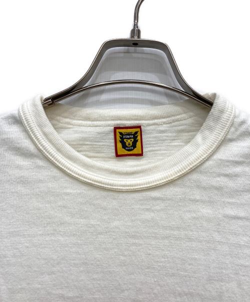 HUMAN MADE（ヒューマンメイド）HUMAN MADE (ヒューマンメイド) ハンバーガーＴシャツ ホワイト サイズ:Mの古着・服飾アイテム