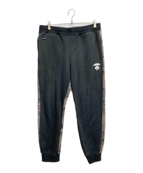 Aape BY A BATHING APE（エーエイプ バイ アベイシングエイプ）AAPE BY A BATHING APE (エーエイプ バイ アベイシングエイプ) スウェットパンツ ブラック サイズ:XLの古着・服飾アイテム