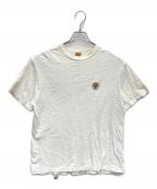 HUMAN MADEヒューマンメイド）の古着「ワッペンＴシャツ」｜ホワイト