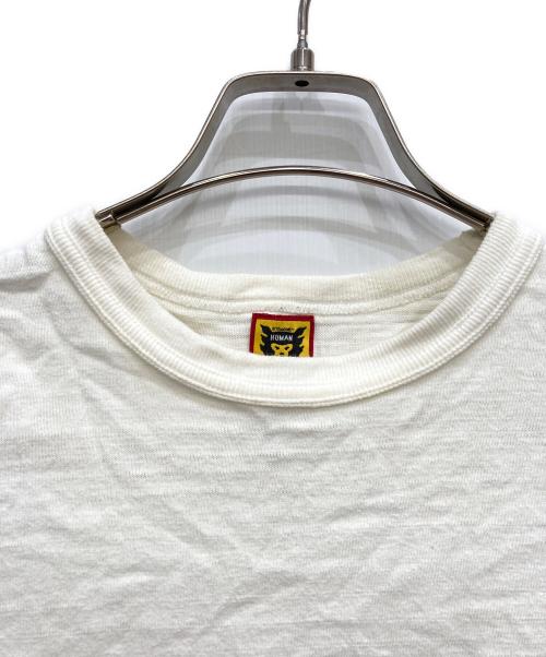 HUMAN MADE（ヒューマンメイド）HUMAN MADE (ヒューマンメイド) ワッペンＴシャツ ホワイト サイズ:Mの古着・服飾アイテム