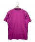 stussy (ステューシー) ネックロゴニットポロシャツ パープル サイズ:M：5000円