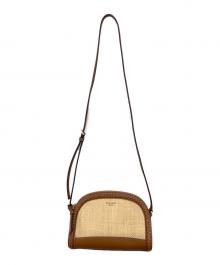 Kate Spade（ケイトスペード）の古着「カゴショルダーバッグ」｜ベージュ