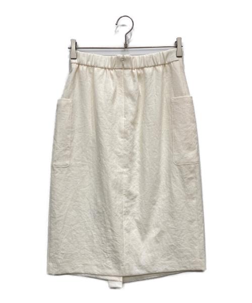 NOLLEY'S（ノーリーズ）NOLLEY'S (ノーリーズ) スカート ホワイト サイズ:Mの古着・服飾アイテム