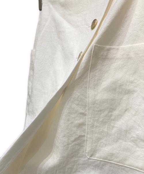 NOLLEY'S（ノーリーズ）NOLLEY'S (ノーリーズ) スカート ホワイト サイズ:Mの古着・服飾アイテム