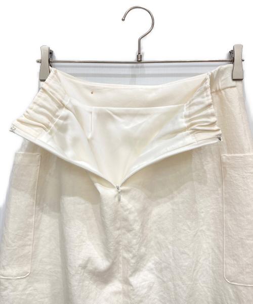 NOLLEY'S（ノーリーズ）NOLLEY'S (ノーリーズ) スカート ホワイト サイズ:Mの古着・服飾アイテム