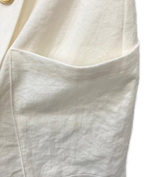 NOLLEY'S（ノーリーズ）NOLLEY'S (ノーリーズ) スカート ホワイト サイズ:Mの古着・服飾アイテム
